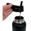 Picture of DECOR FLIP ACTIVE DOUBLE WALL S/STEEL BOTTLE BLACK 1.1L
